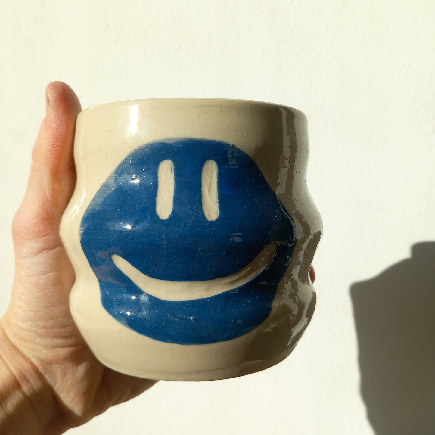 Smile mugs blu